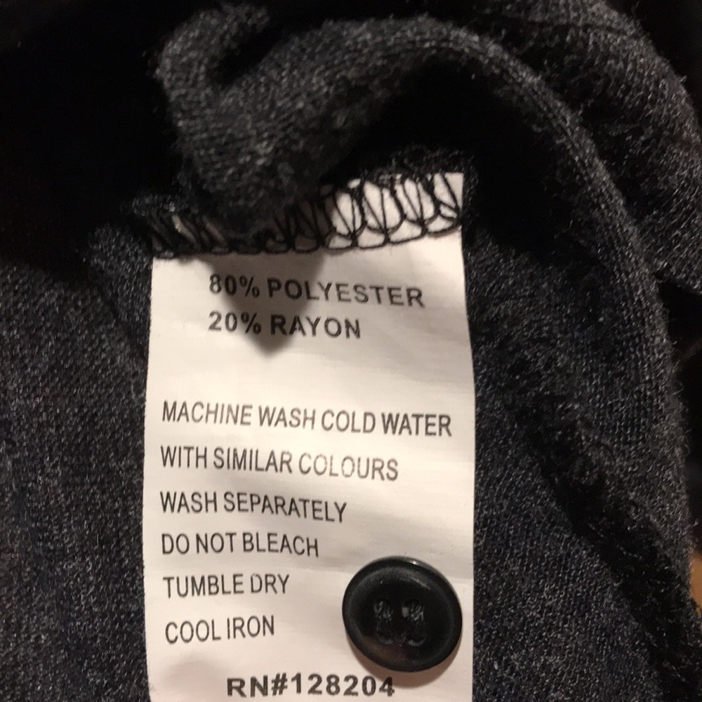SOFT Romy Gray W/Lace & Buttons Lightweight - Picture 14 of 14